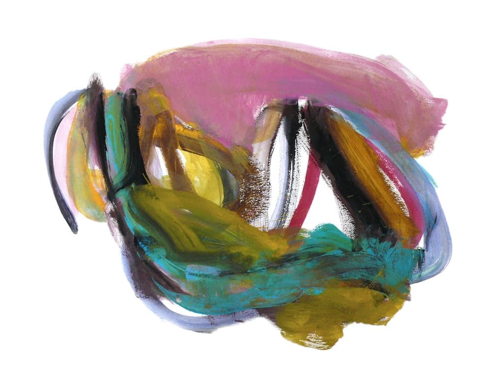 Fine-pointed artist paintbrushes