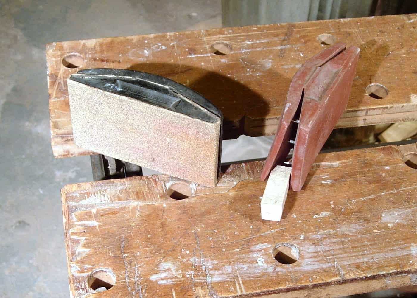 Foam-backed hobby sanding sticks